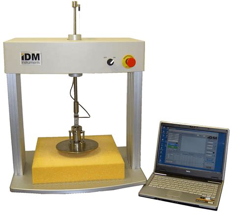 astm foam compression test|universal testing machine compression test.